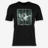 True Religion Black Printed Buddha T Shirt