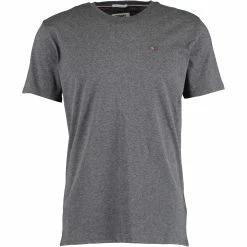 Tommy Hilfiger Grey Marl Logo T Shirt