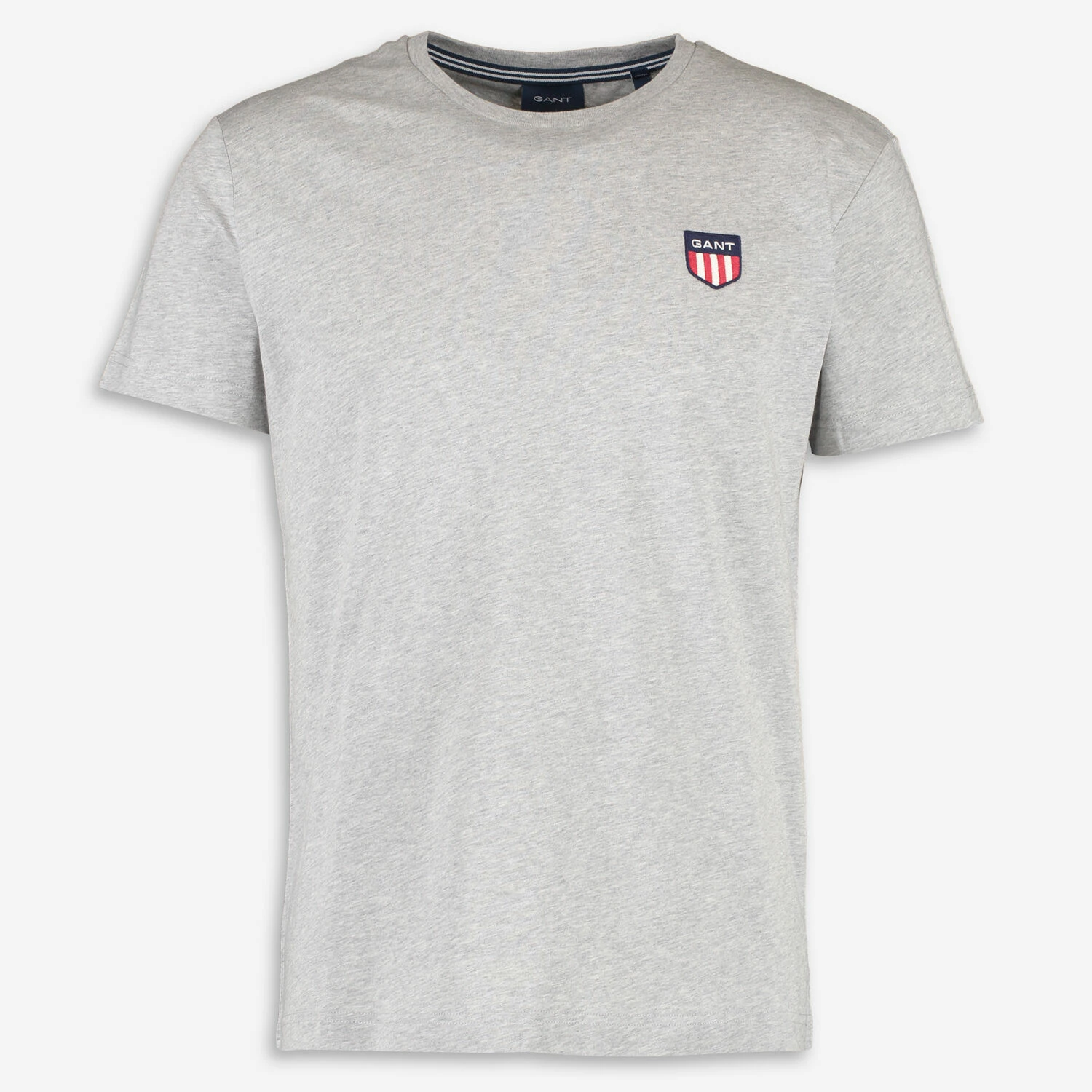 Gant Grey Shield T Shirt 1 Gant Grey Shield T Shirt