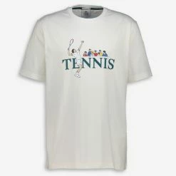 Lacoste Live White Tennis T Shirt