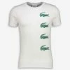 Lacoste Sport White Repeat T Shirt
