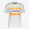 Calvin Klein White Box Logo Text T Shirt