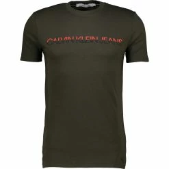 Calvin Klein Jeans Green Logo T Shirt