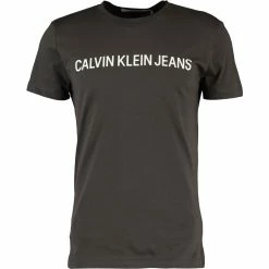 Calvin Klein Jeans Dark Grey Logo T Shirt