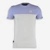 11 Degrees Pale Grey & Lilac T Shirt
