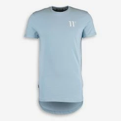 11 Degrees Powder Blue Logo T Shirt