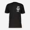 Crooks & Castles Black Half Medusa Graphic T Shirt