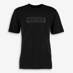 Nicce Black Logo Printed T Shirt