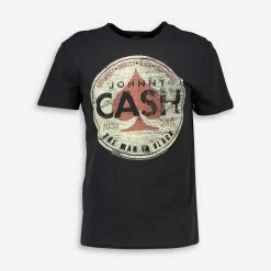 Amplified Grey Johnny Cash T Shirt