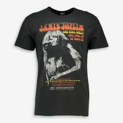 Amplified Grey Janis Joplin T Shirt
