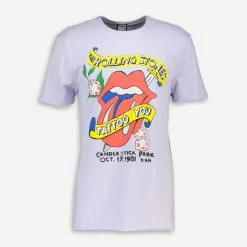 Amplified Lilac Rolling Stones Graphic T Shirt