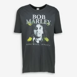 Amplified Grey Bob Marley T Shirt