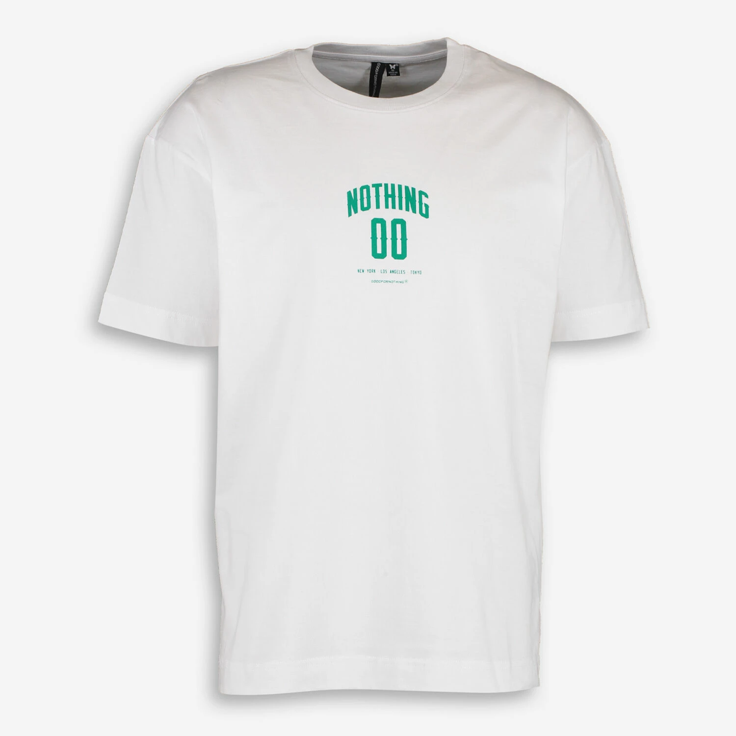 Good For Nothing White Logo T Shirt 1 Good For Nothing White Logo T Shirt
