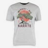 Cobra Kai Grey Heather Miyagi-Do Karate T Shirt