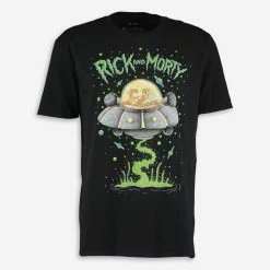 Adult Swim Black Rick & Morty T Shirt