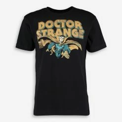 Marvel Black Printed T Shirt