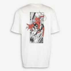 Marvel White Spider-Man City Web T Shirt