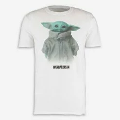 Star Wars White Grogu T Shirt