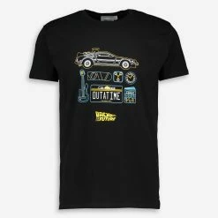 ABY Style Black Logo Print T Shirt