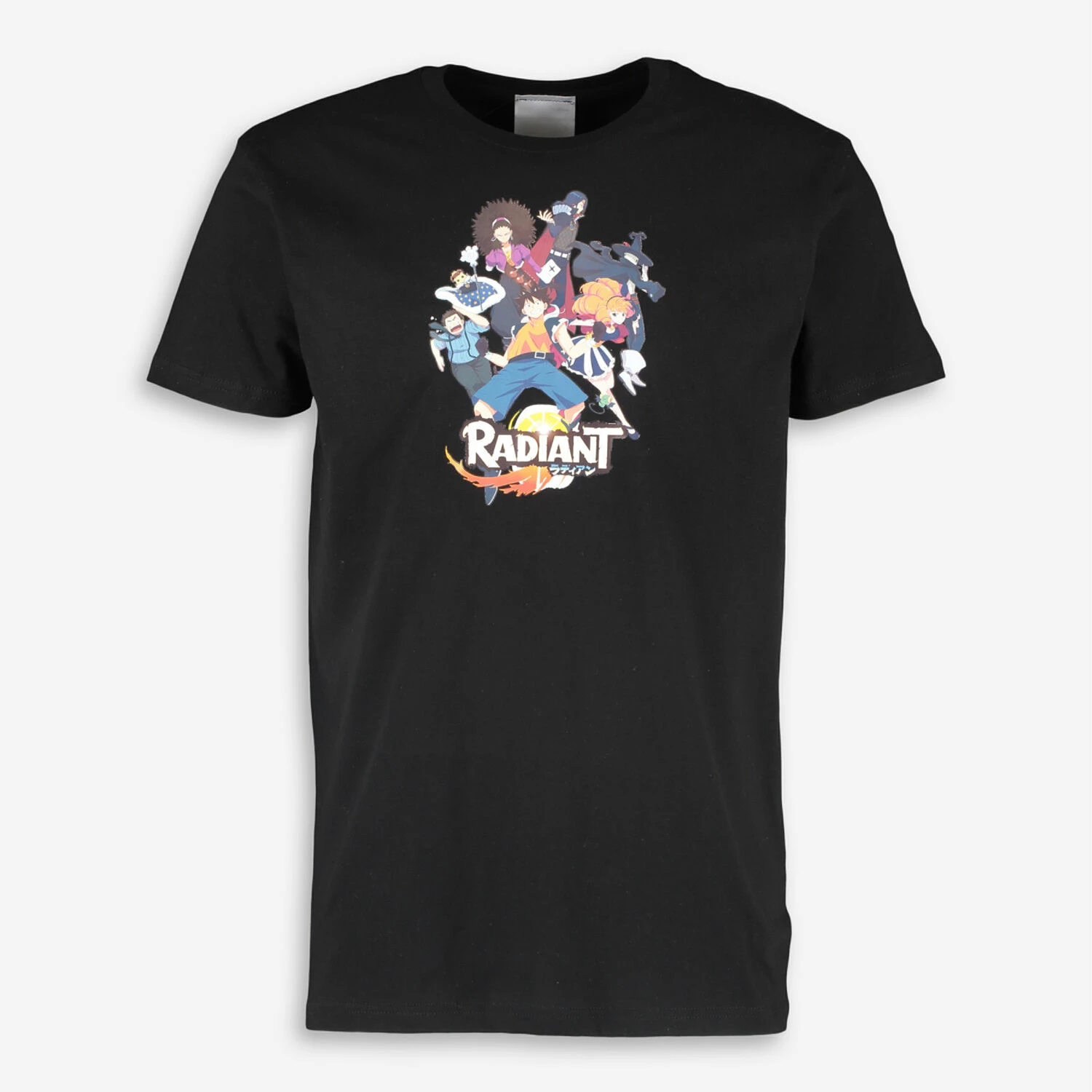 ABY Style Black Radiant Print T Shirt 1 ABY Style Black Radiant Print T Shirt