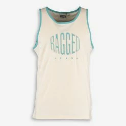 Ragged Jeans Cream Baller Vest