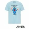 Red Nose Day Adult Mr. Grumpy Blue T-Shirt