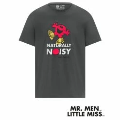Red Nose Day Adult Mr. Noisy Grey T-Shirt